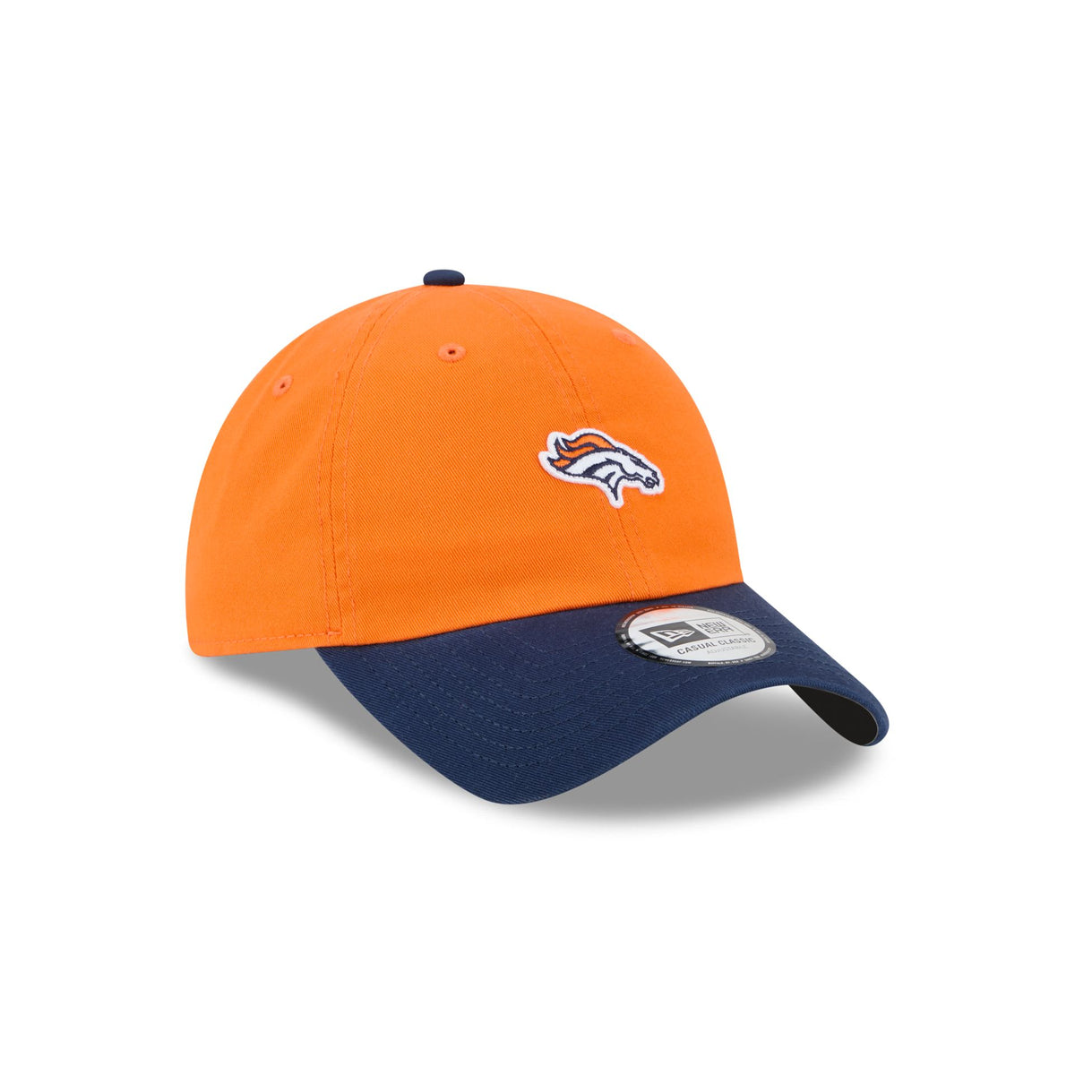 Denver Broncos Mini Logo Two Tone Casual Classic Adjustable Hat