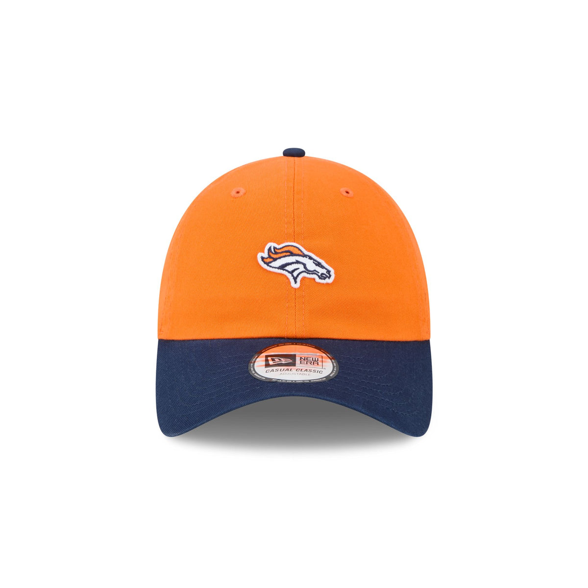 Denver Broncos Mini Logo Two Tone Casual Classic Adjustable Hat