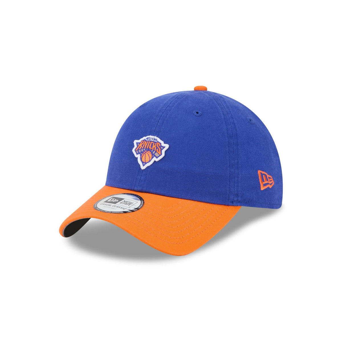 New York Knicks Mini Logo Two Tone Casual Classic Adjustable Hat