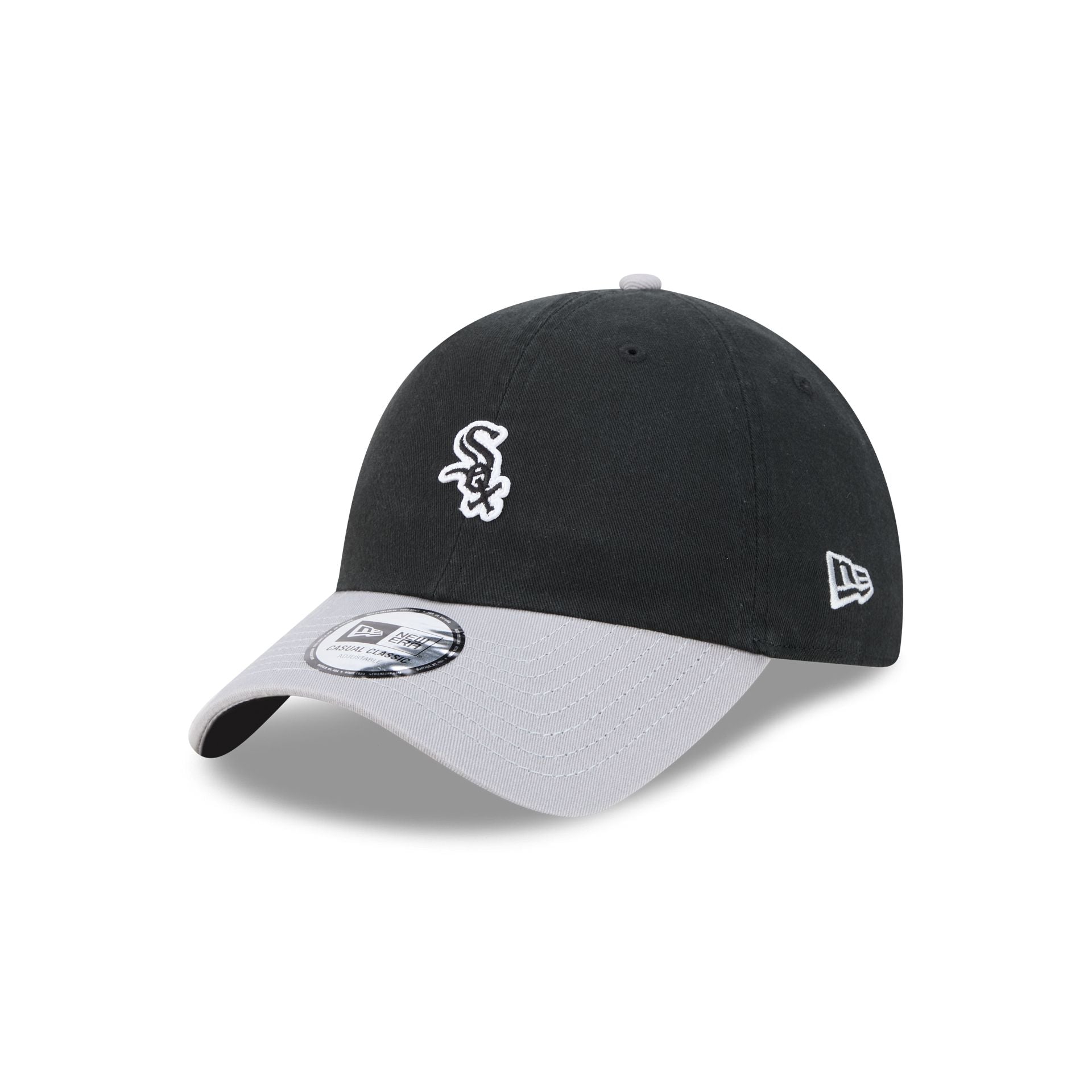 Chicago White Sox Mini Logo Two Tone Casual Classic Adjustable Hat