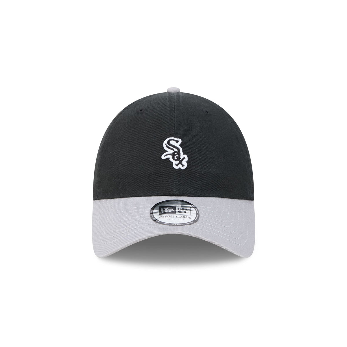 Chicago White Sox Mini Logo Two Tone Casual Classic Adjustable Hat