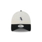 Chicago White Sox Mini Logo Chrome White Casual Classic Adjustable Hat