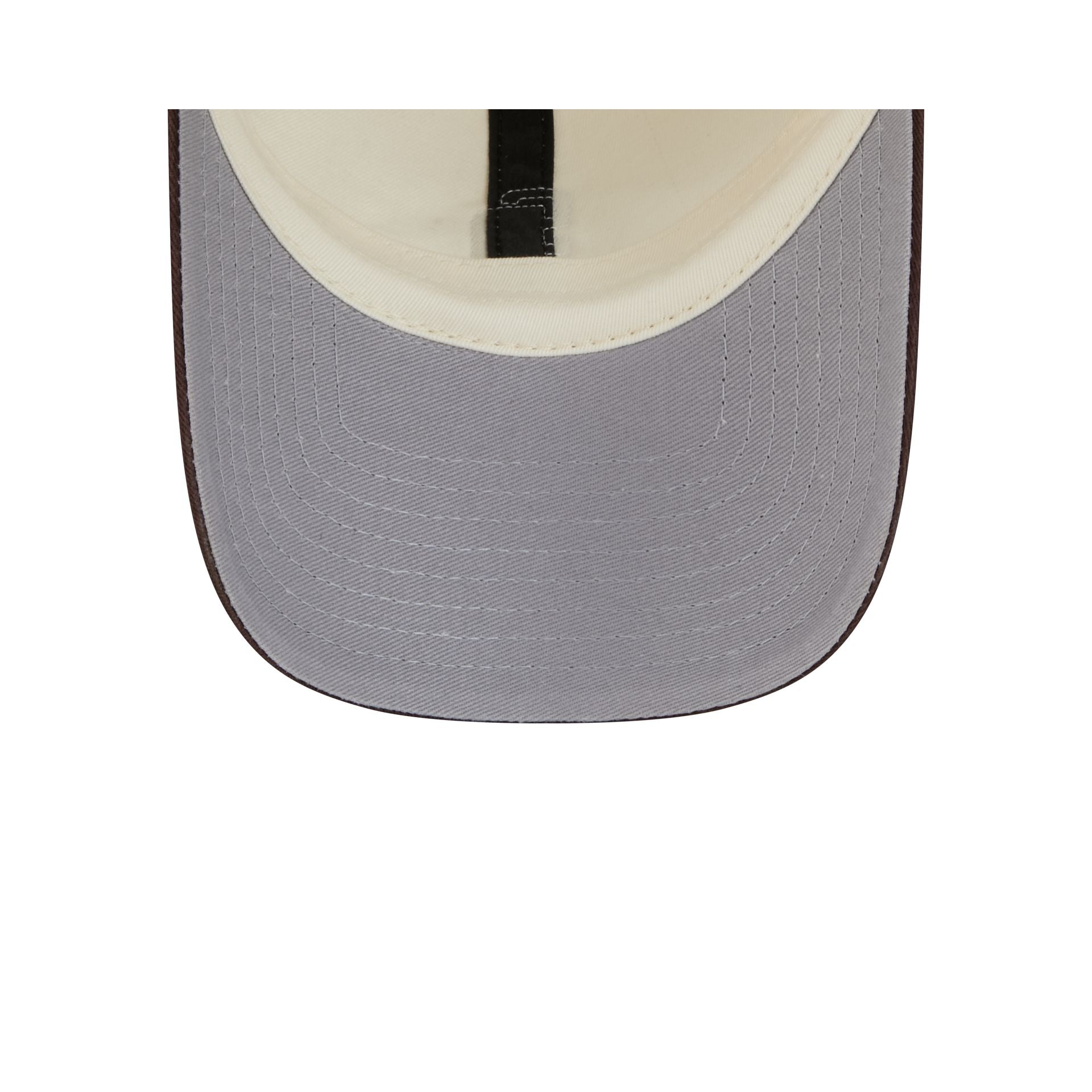 San Diego Padres Mini Logo Chrome White Casual Classic Adjustable Hat