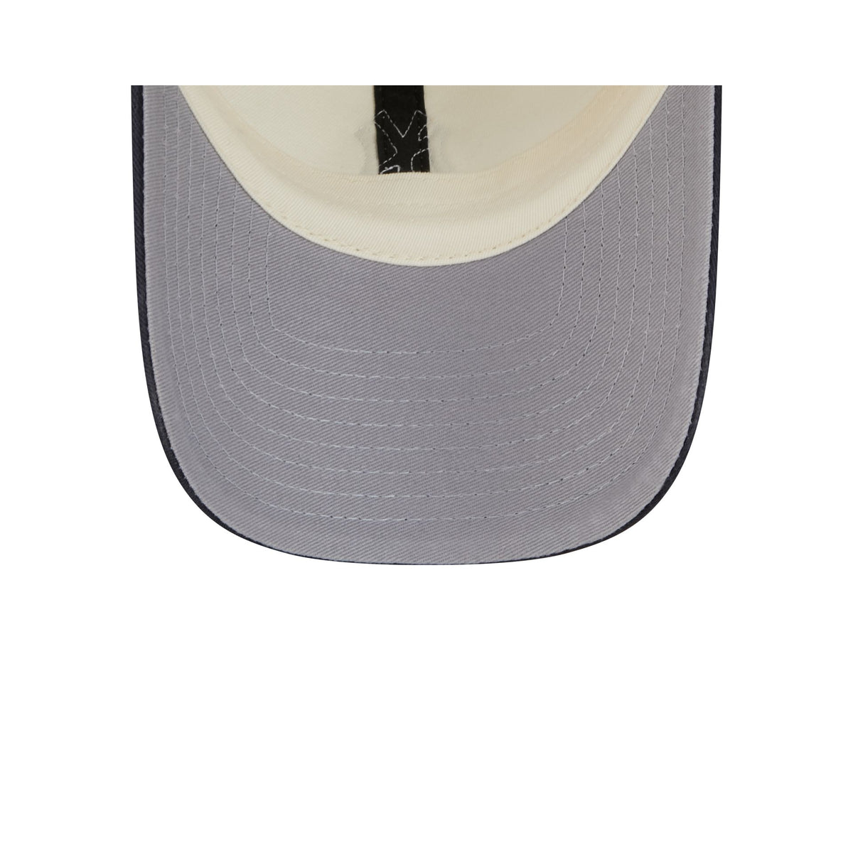 New York Yankees Mini Logo Chrome White Casual Classic Adjustable Hat