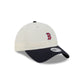 Boston Red Sox Mini Logo Chrome White Casual Classic Adjustable Hat