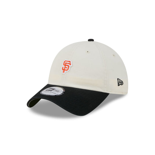 San Francisco Giants Mini Logo Chrome White Casual Classic Adjustable Hat