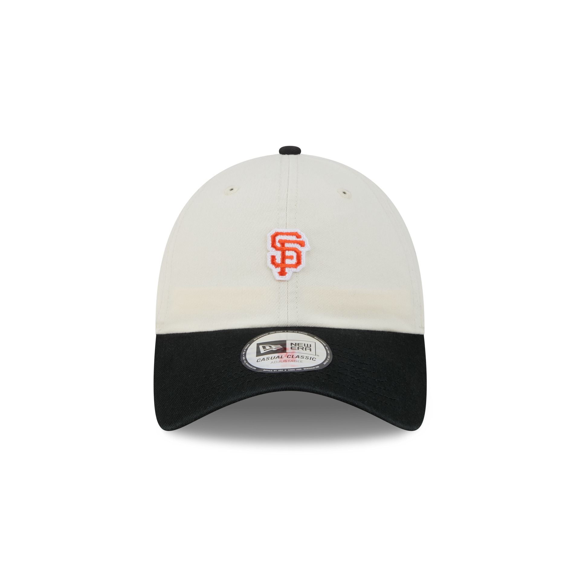 San Francisco Giants Mini Logo Chrome White Casual Classic Adjustable Hat