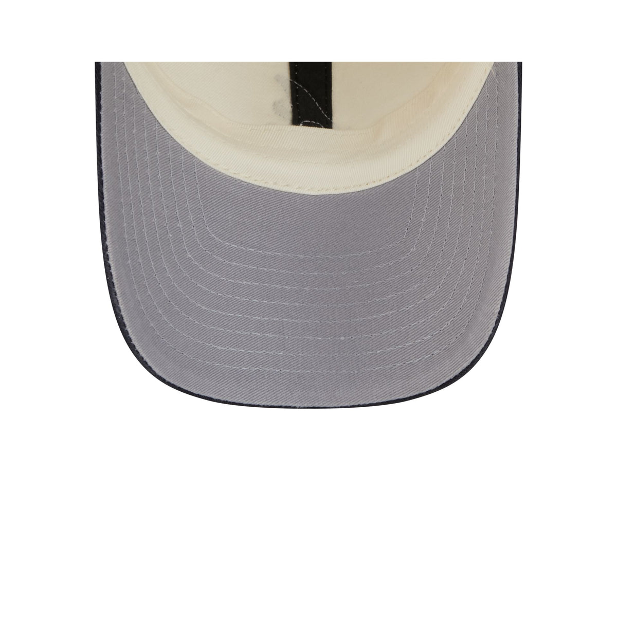 Atlanta Braves Mini Logo Chrome White Casual Classic Adjustable Hat