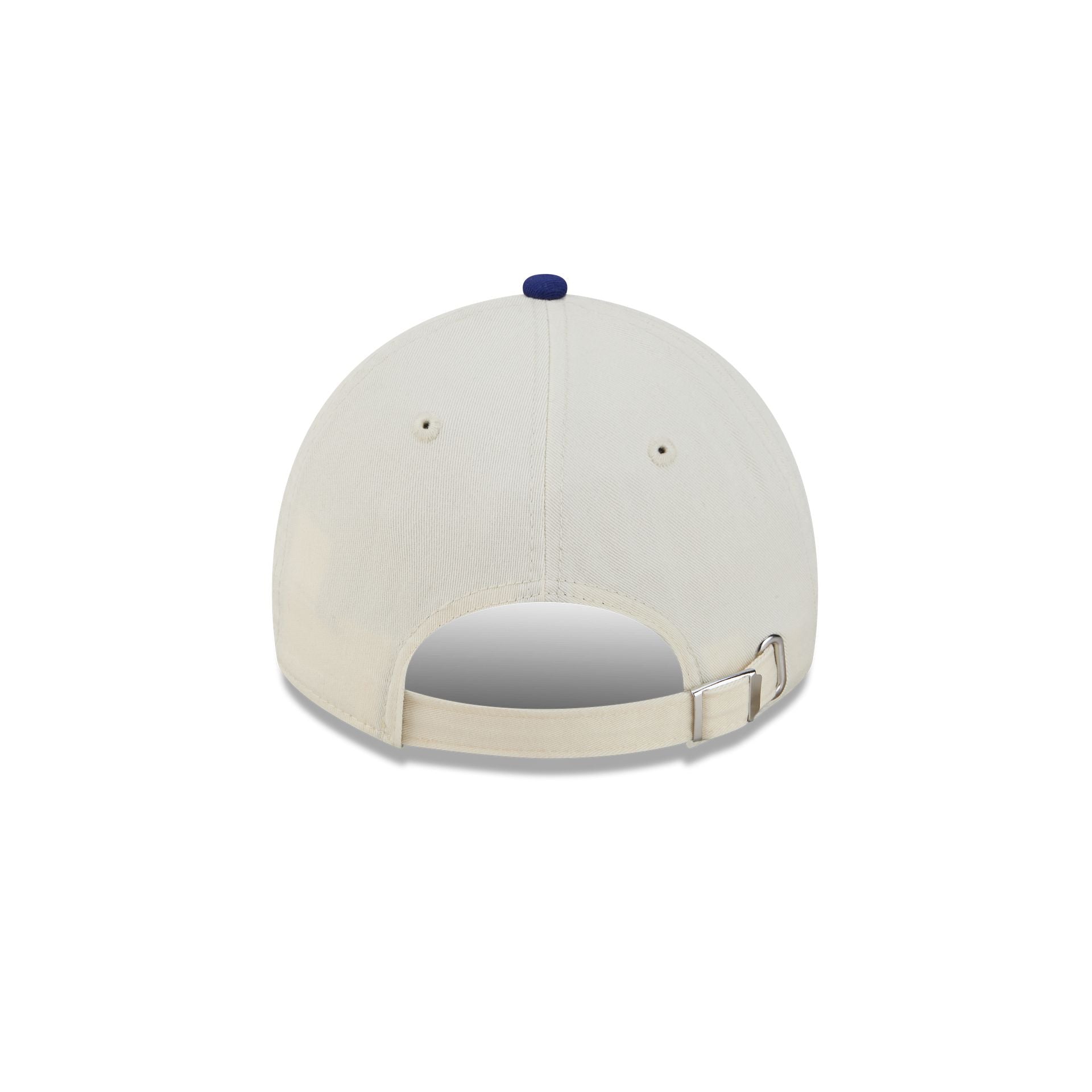 Los Angeles Dodgers Mini Logo Chrome White Casual Classic Adjustable Hat