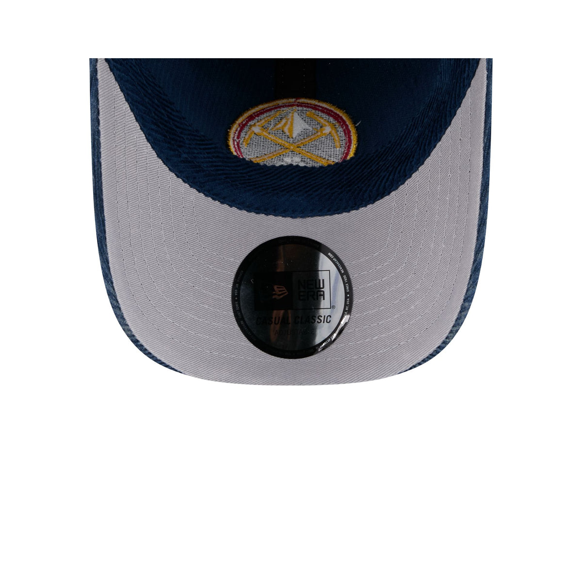 Denver Nuggets Washed Corduroy Casual Classic Adjustable Hat