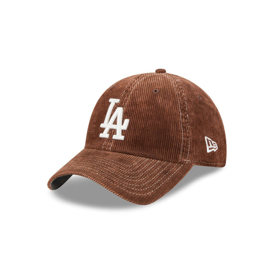 Los Angeles Dodgers Washed Brown Corduroy Casual Classic Adjustable Hat