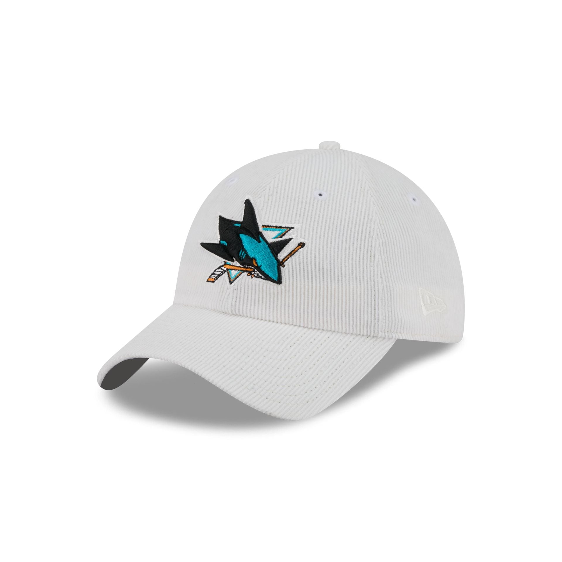 San Jose Sharks Washed Corduroy Casual Classic Adjustable Hat