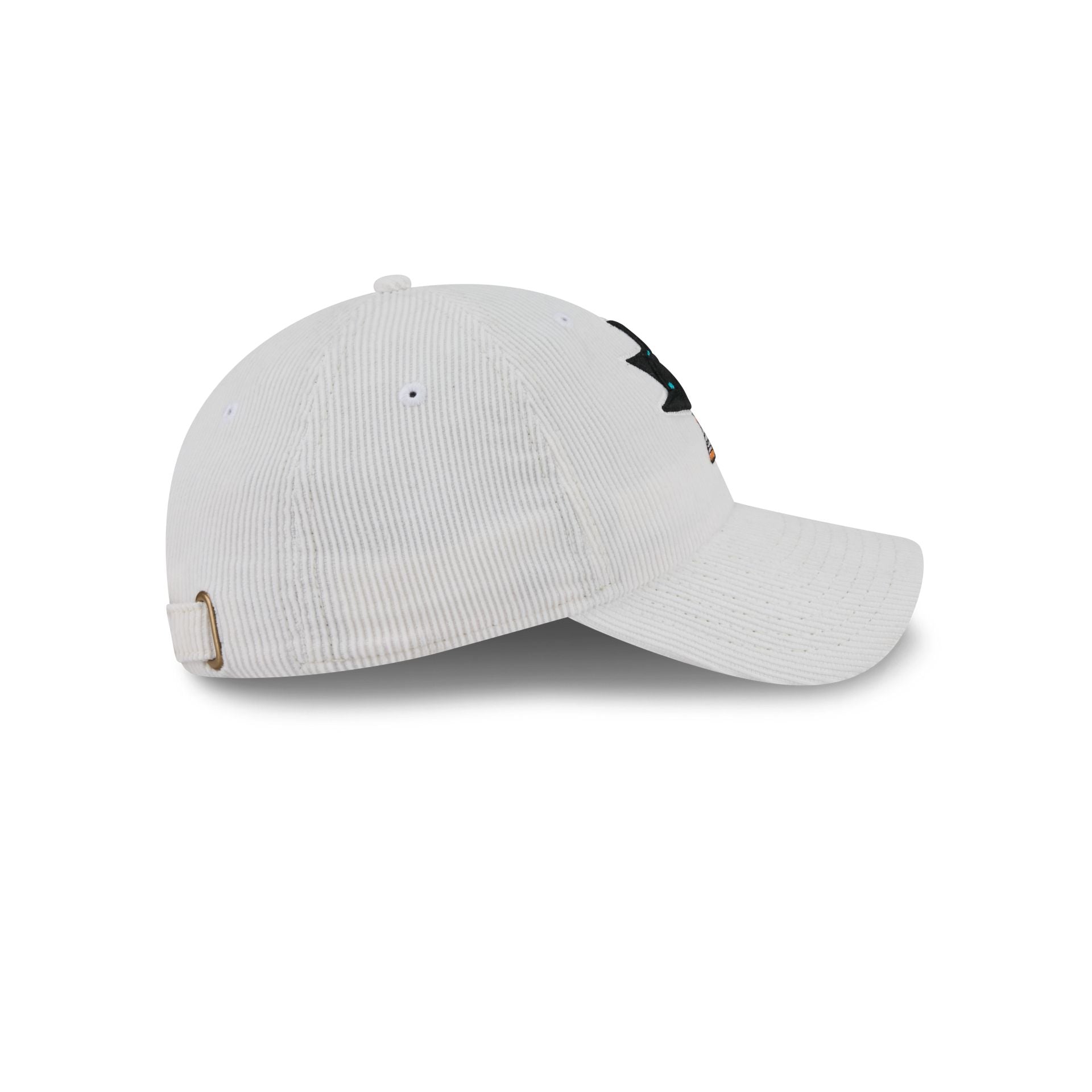 San Jose Sharks Washed Corduroy Casual Classic Adjustable Hat