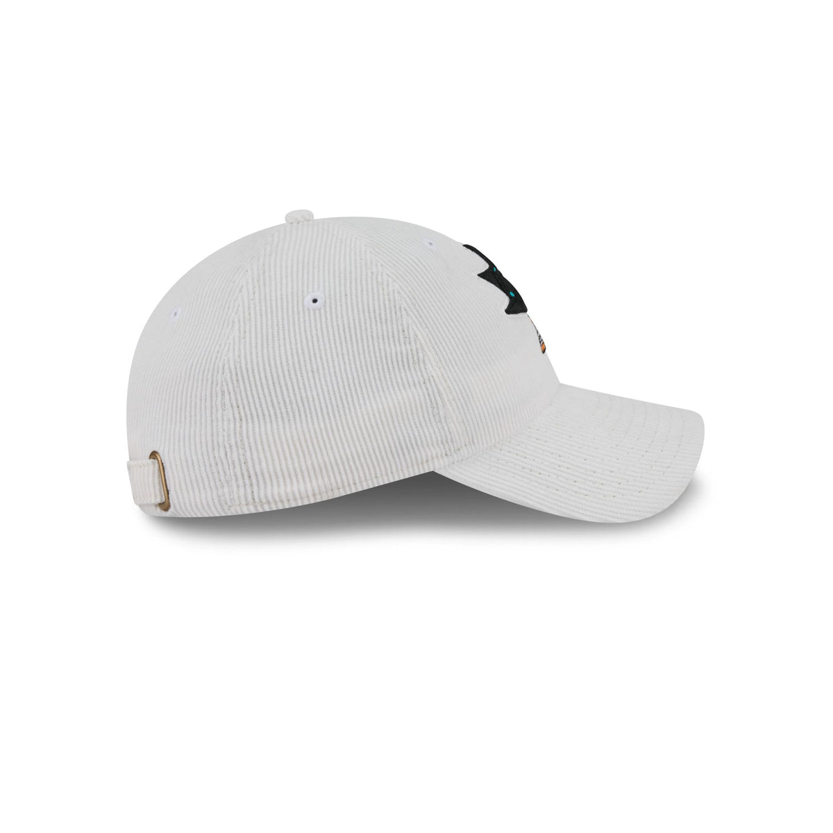 San Jose Sharks Washed Corduroy Casual Classic Adjustable Hat