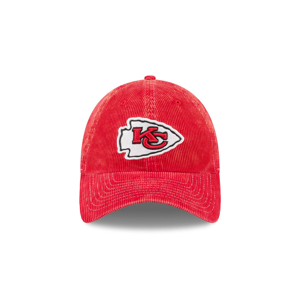 Kansas City Chiefs Washed Corduroy Casual Classic Adjustable Hat