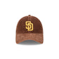 San Diego Padres Washed Corduroy Casual Classic Adjustable Hat