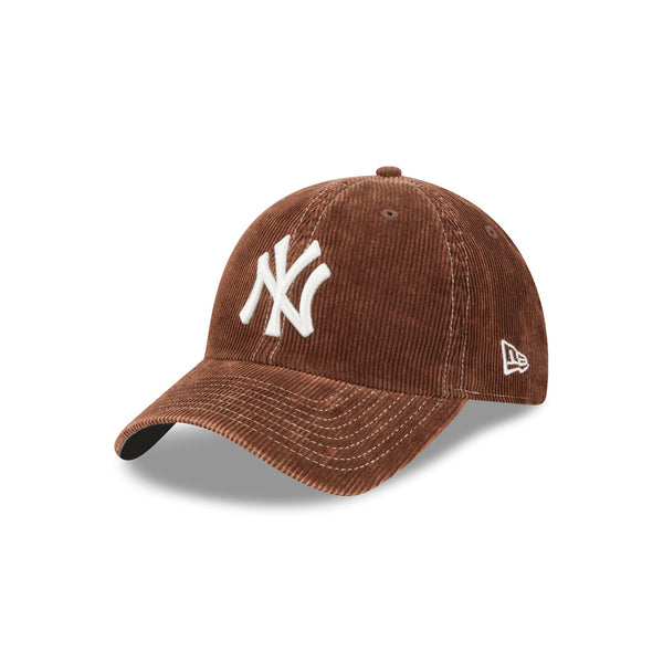 New York Yankees Washed Brown Corduroy Casual Classic Adjustable