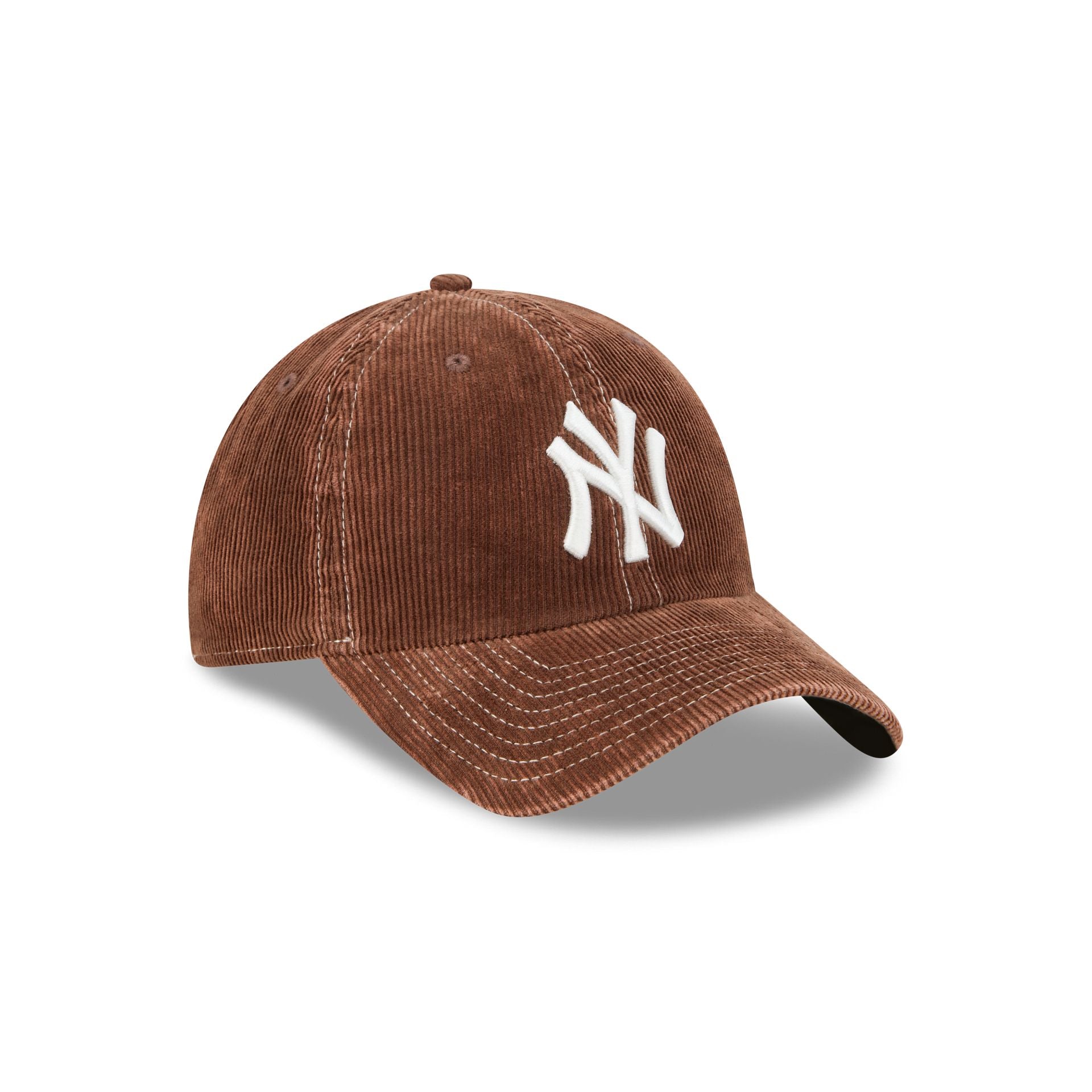 New York Yankees Washed Brown Corduroy Casual Classic Adjustable Hat