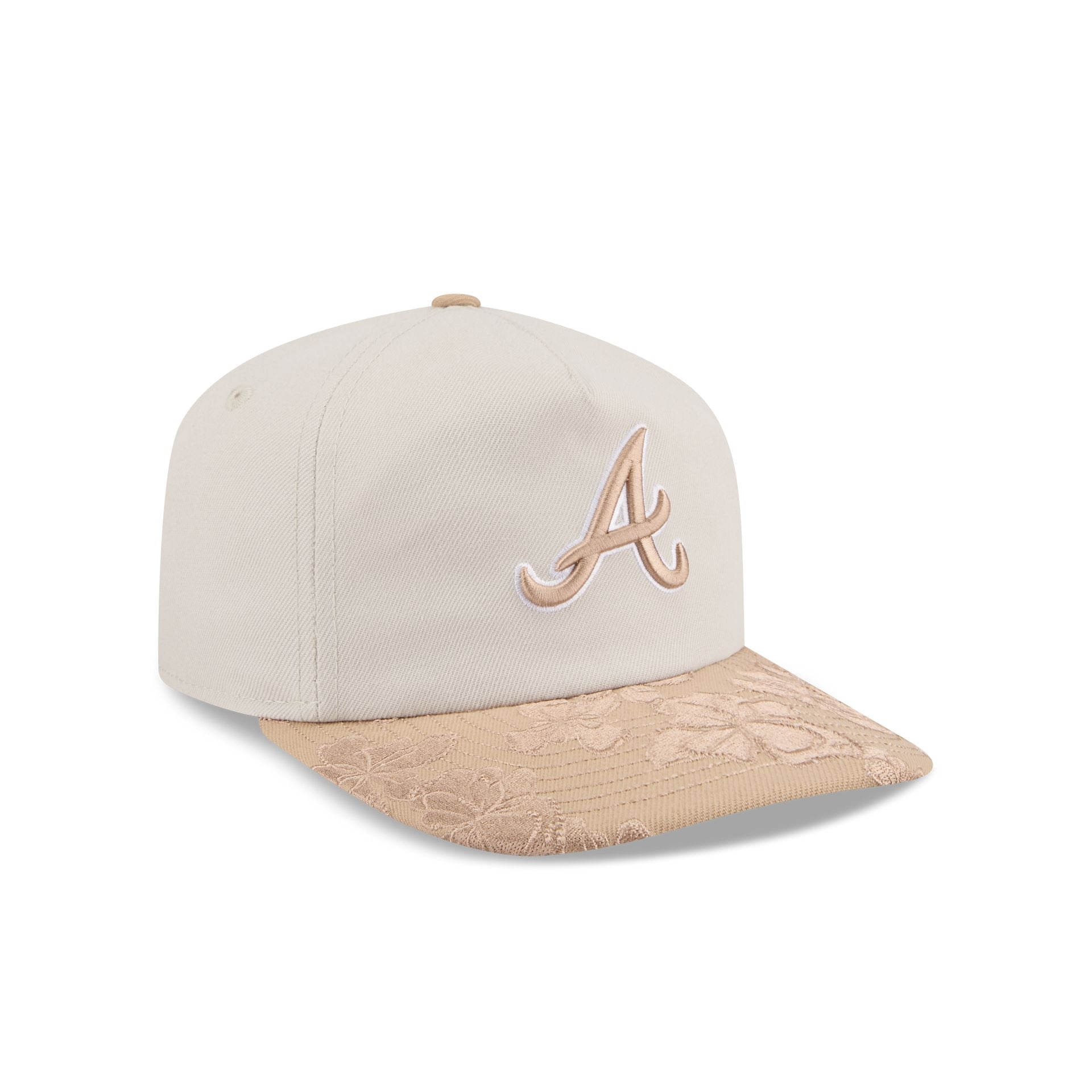 Atlanta Braves Stone Floral 19TWENTY Adjustable Hat