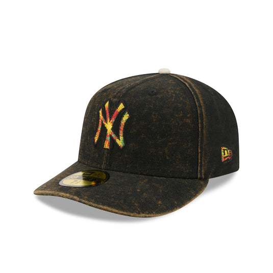 Just Caps Tie Dye Logo New York Yankees 59FIFTY Fitted Hat - New Era Cap