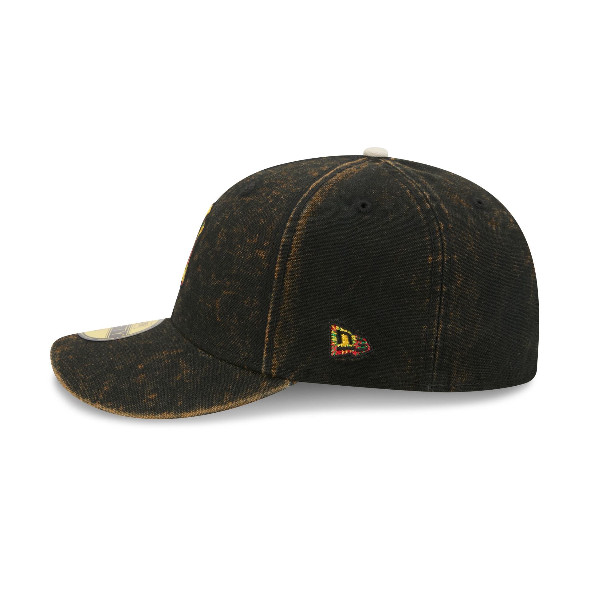 Just Caps Tie Dye Logo New York Yankees 59FIFTY Fitted Hat
