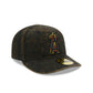 Just Caps Tie Dye Logo Los Angeles Angels 59FIFTY Fitted Hat