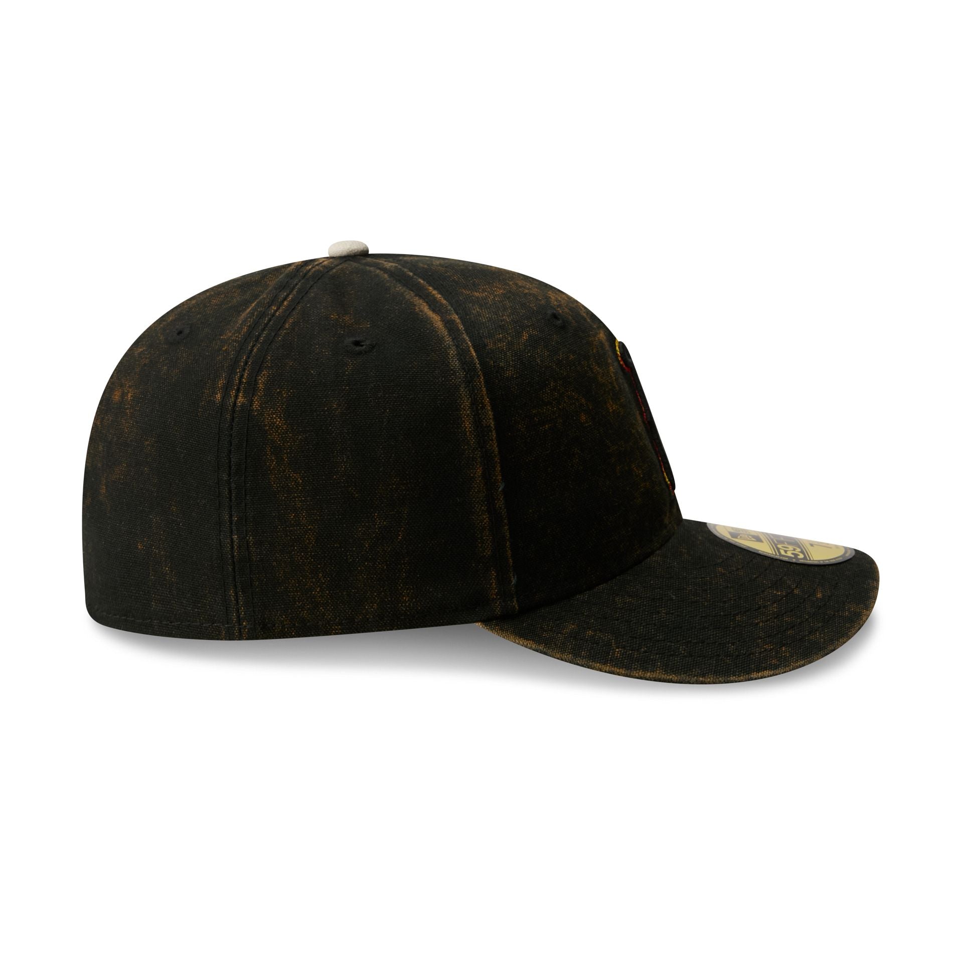 Just Caps Tie Dye Logo Los Angeles Angels 59FIFTY Fitted Hat
