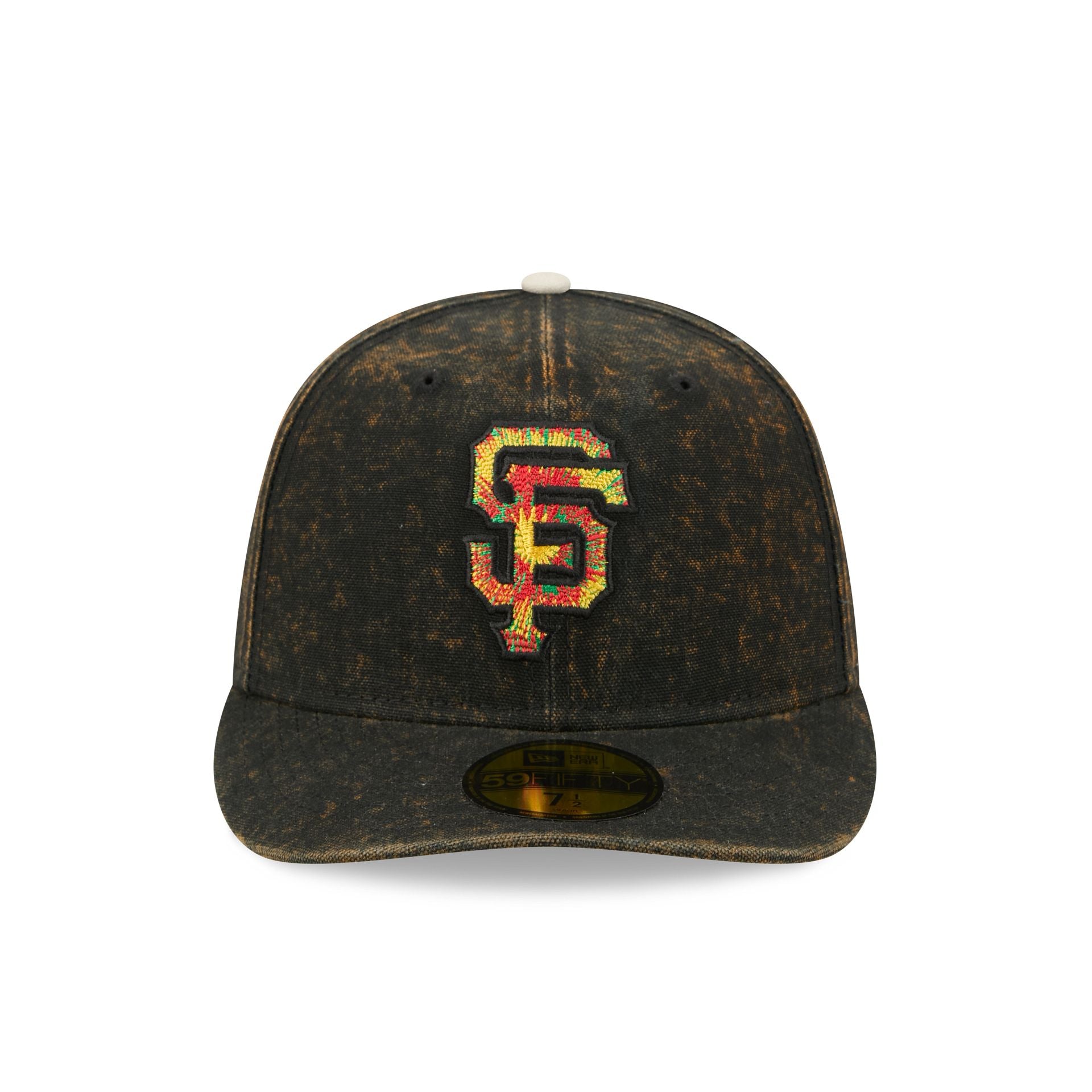 Just Caps Tie Dye Logo San Francisco Giants 59FIFTY Fitted Hat