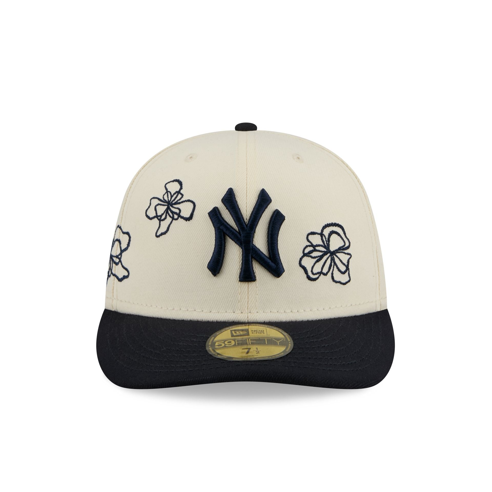 New York Yankees Floral Outline 59FIFTY Fitted Hat – New Era Cap