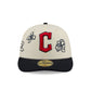 Cleveland Guardians Floral Outline 59FIFTY Fitted Hat