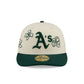 Athletics Floral Outline 59FIFTY Fitted Hat