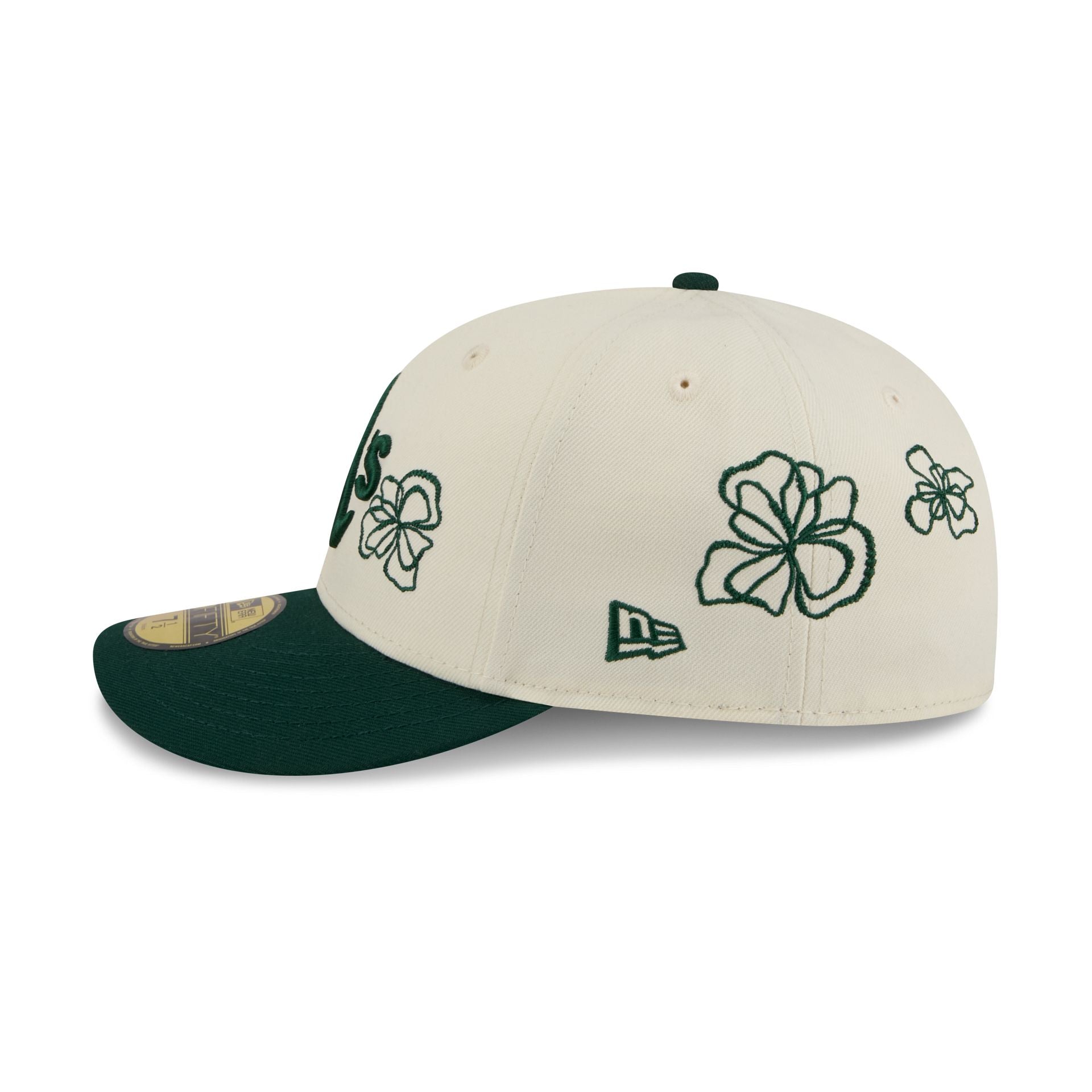 Athletics Floral Outline 59FIFTY Fitted Hat – New Era Cap