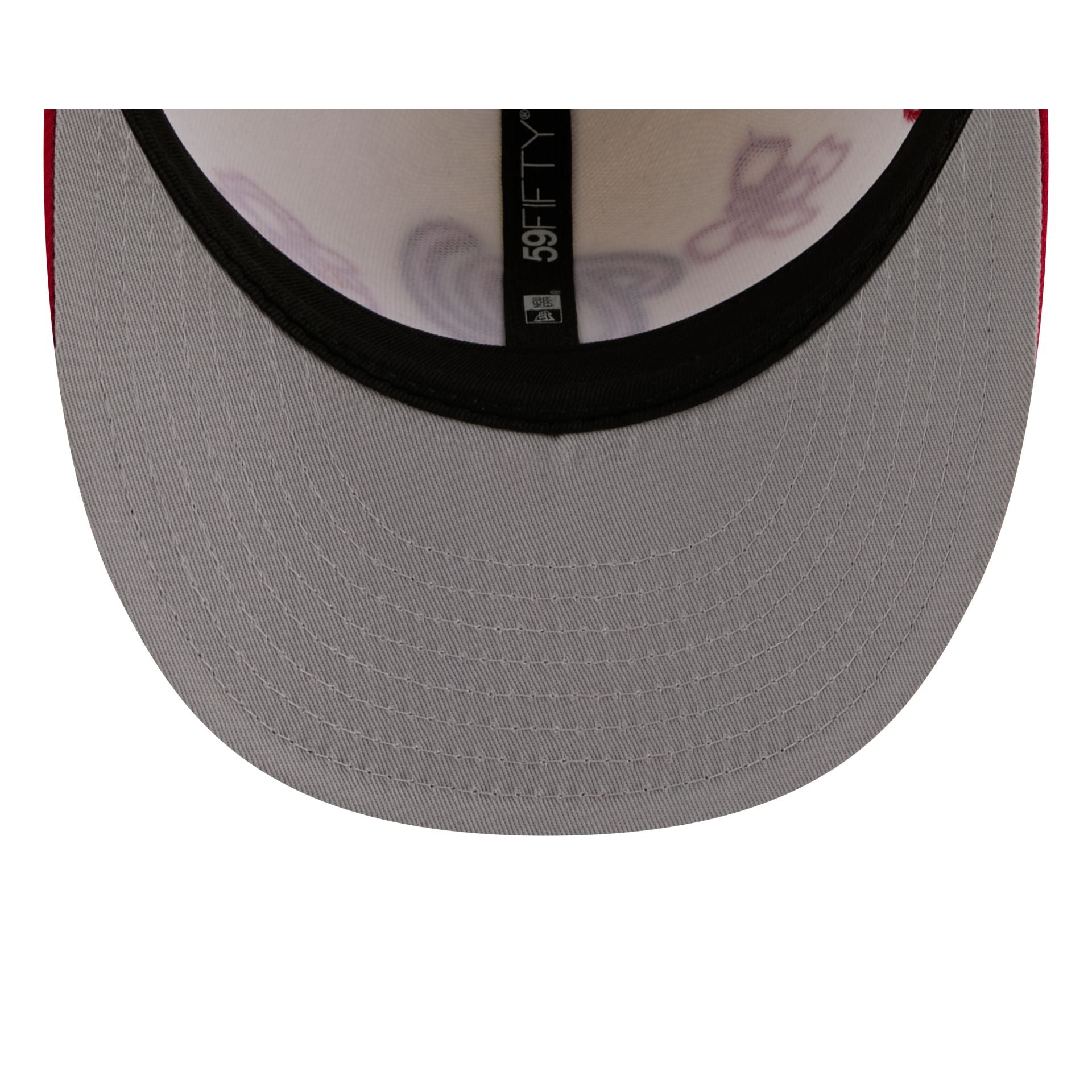 Washington Nationals Floral Outline 59FIFTY Fitted Hat