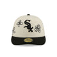Chicago White Sox Floral Outline 59FIFTY Fitted Hat