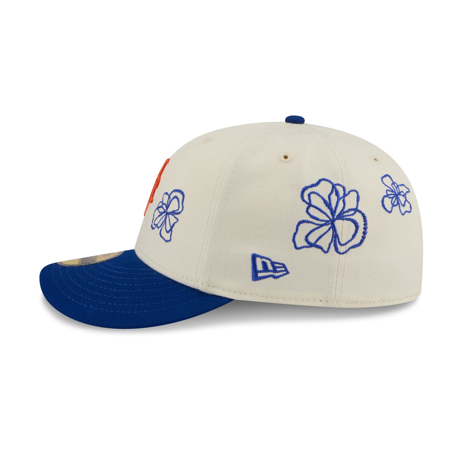 New York Mets Floral Outline 59FIFTY Fitted Hat – New Era Cap
