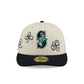 Seattle Mariners Floral Outline 59FIFTY Fitted Hat