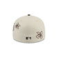 San Diego Padres Floral Outline 59FIFTY Fitted Hat