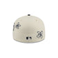 Houston Astros Floral Outline 59FIFTY Fitted Hat
