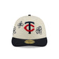 Minnesota Twins Floral Outline 59FIFTY Fitted Hat