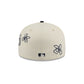 Minnesota Twins Floral Outline 59FIFTY Fitted Hat