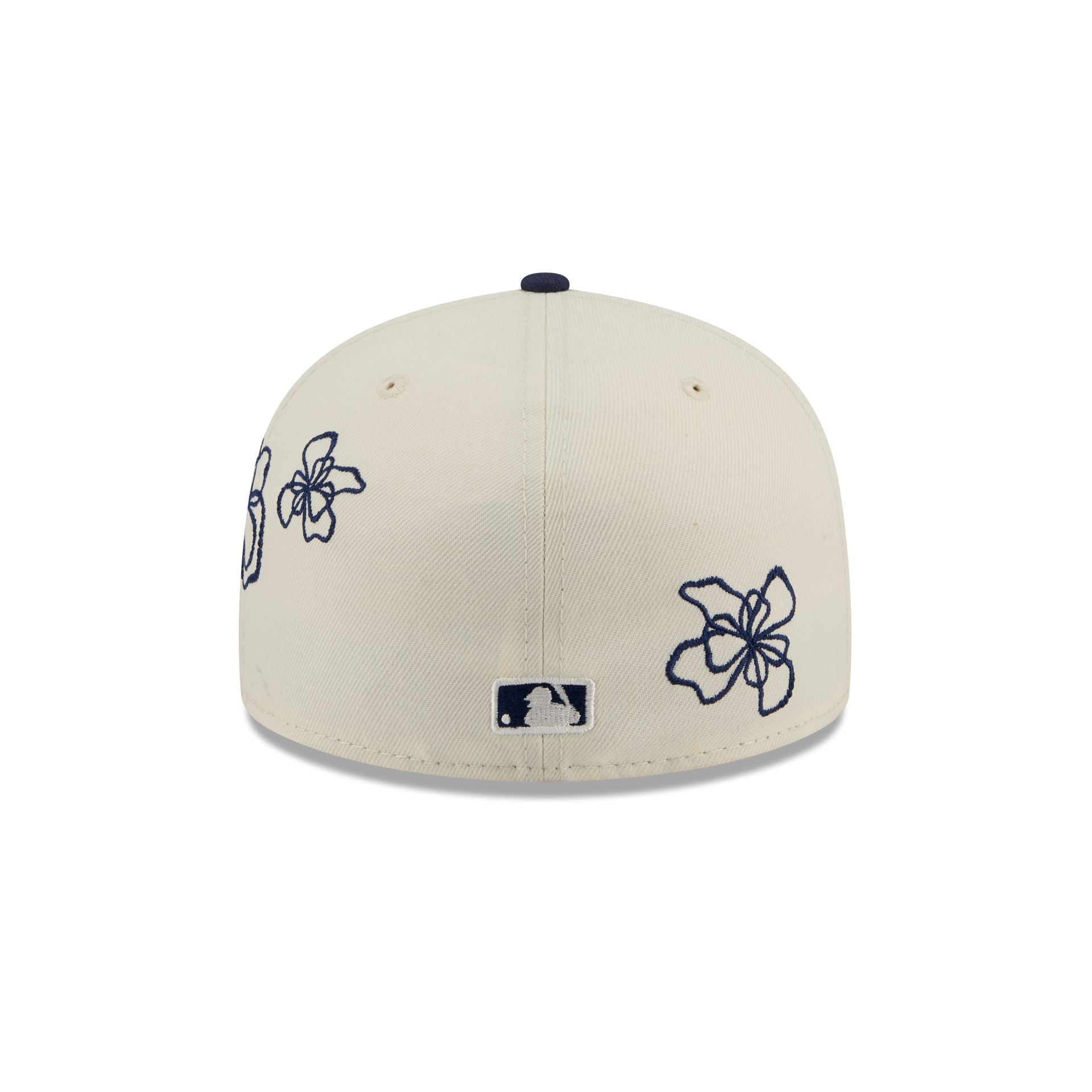 Milwaukee Brewers Floral Outline 59FIFTY Fitted Hat