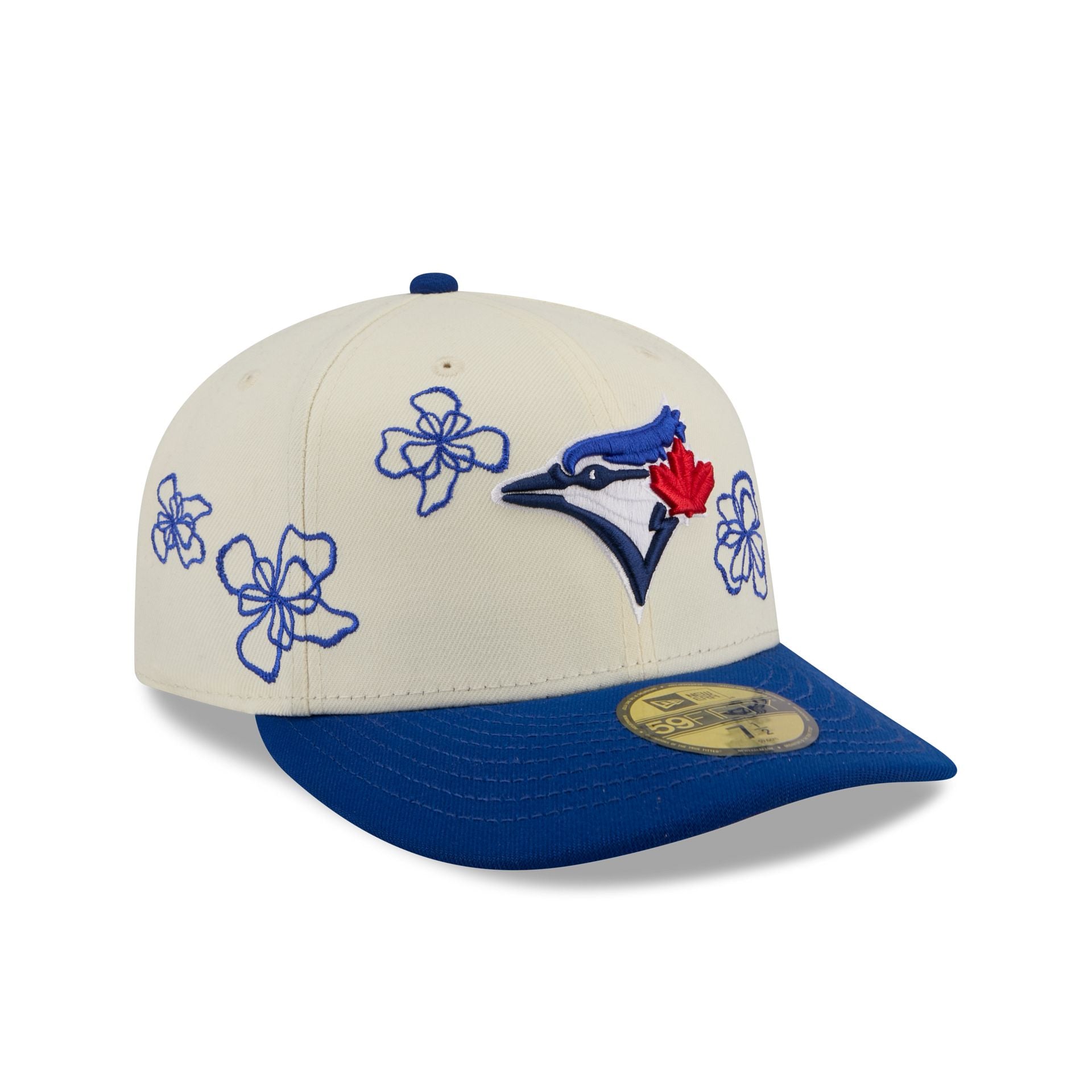 Toronto Blue Jays Floral Outline 59FIFTY Fitted Hat – New Era Cap