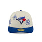 Toronto Blue Jays Floral Outline 59FIFTY Fitted Hat