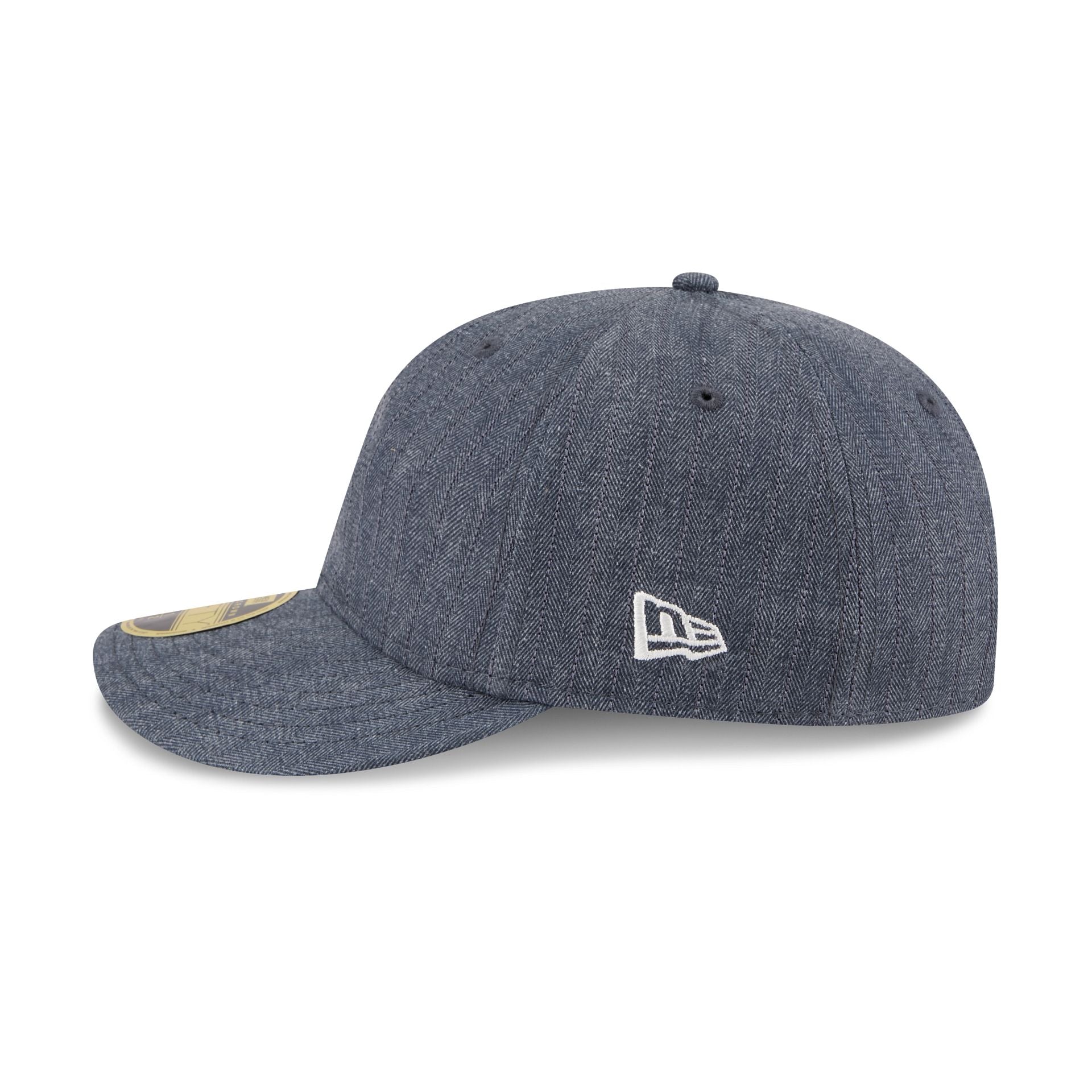 New Era Cap Herringbone Slate Retro Crown 59FIFTY Fitted Hat