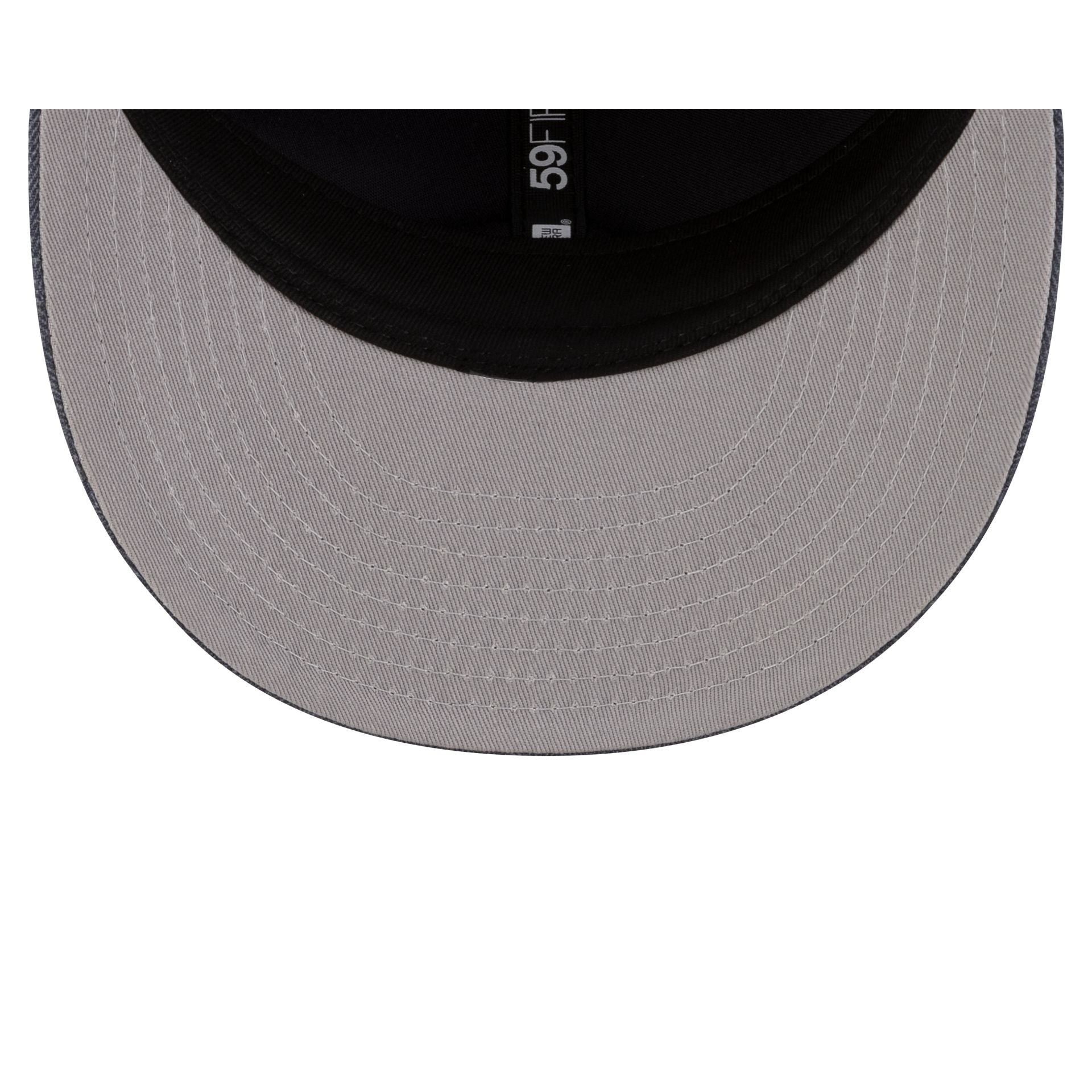 New Era Cap Herringbone Slate Retro Crown 59FIFTY Fitted Hat