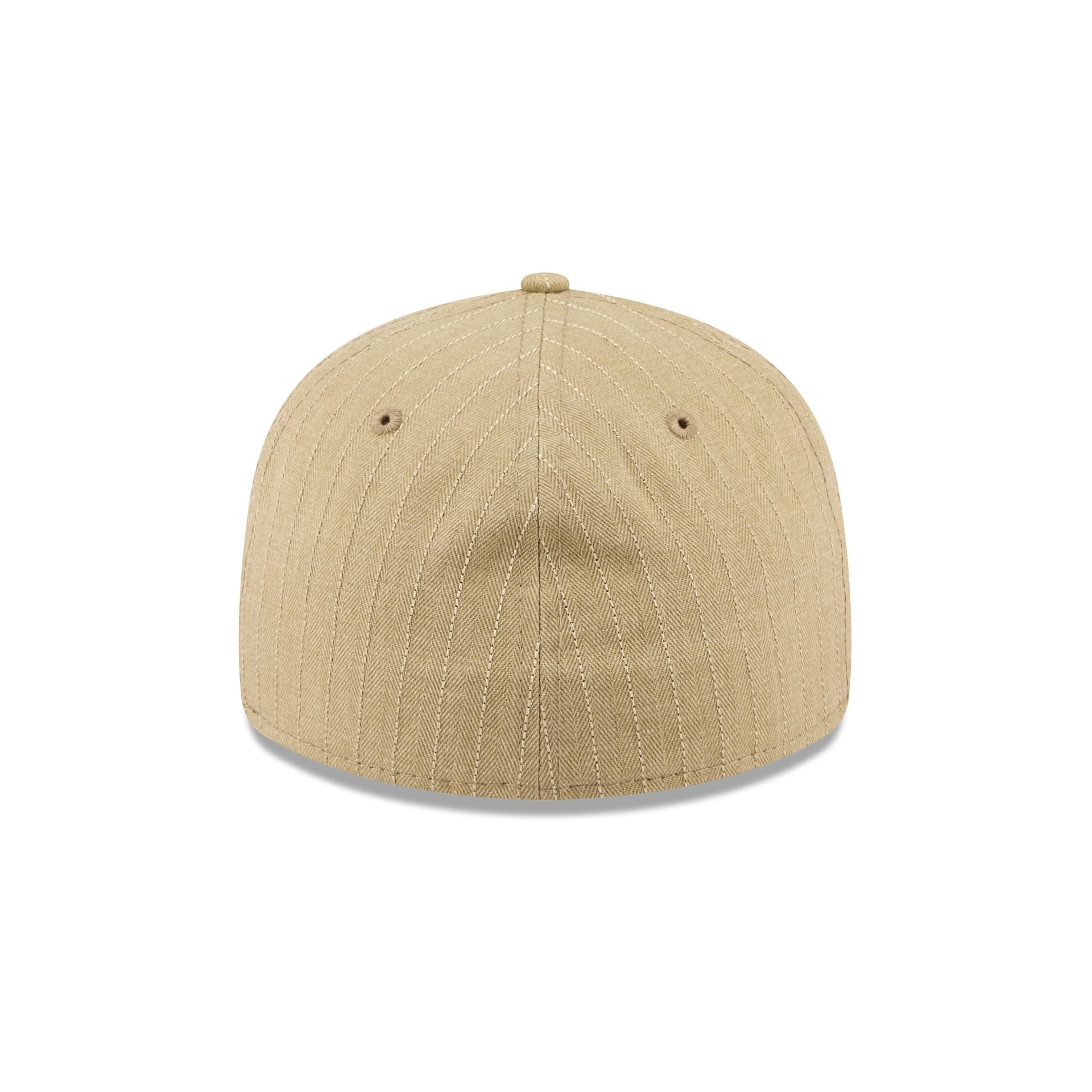 New Era Cap Herringbone Tan Retro Crown 59FIFTY Fitted Hat