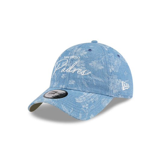 San Diego Padres Blue Leaves Casual Classic Adjustable Hat - New Era Cap