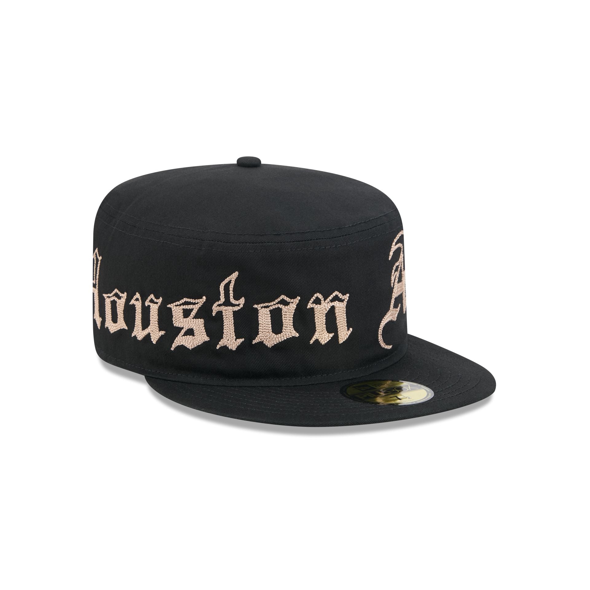 Houston Astros Gothic Lettering Pillbox Hat