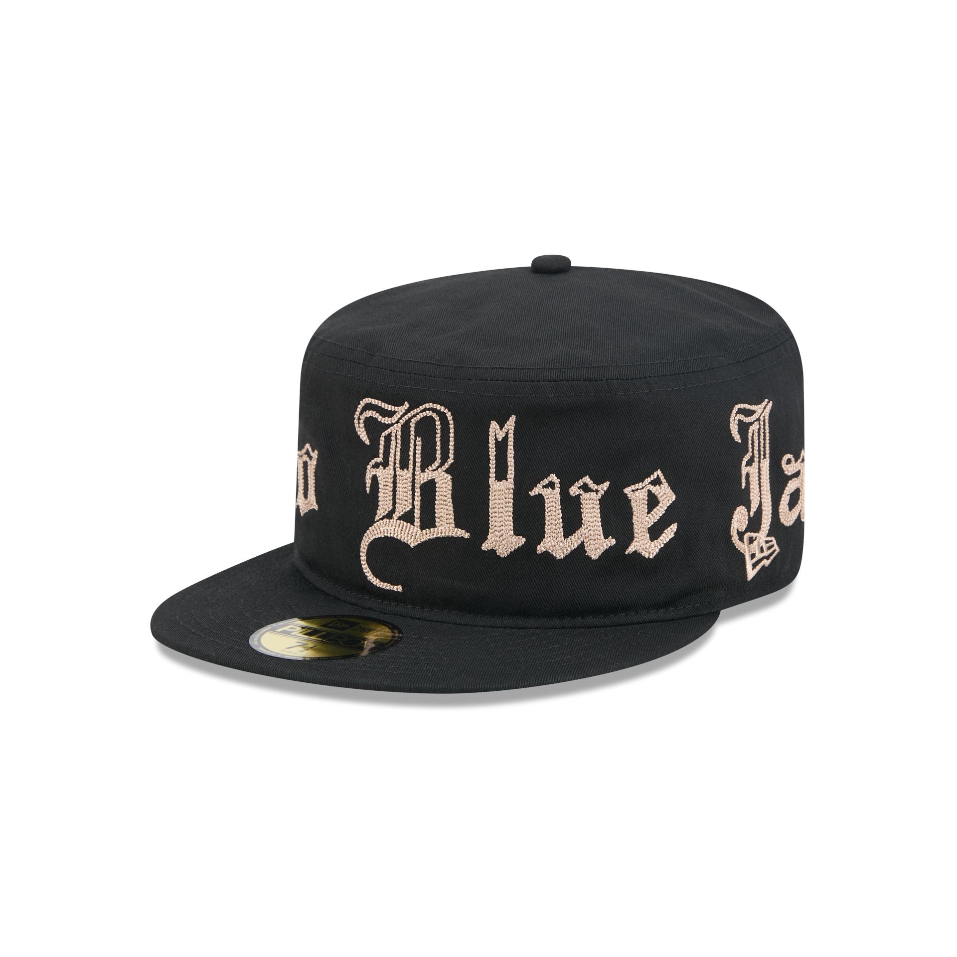 Toronto Blue Jays Gothic Lettering Pillbox Hat