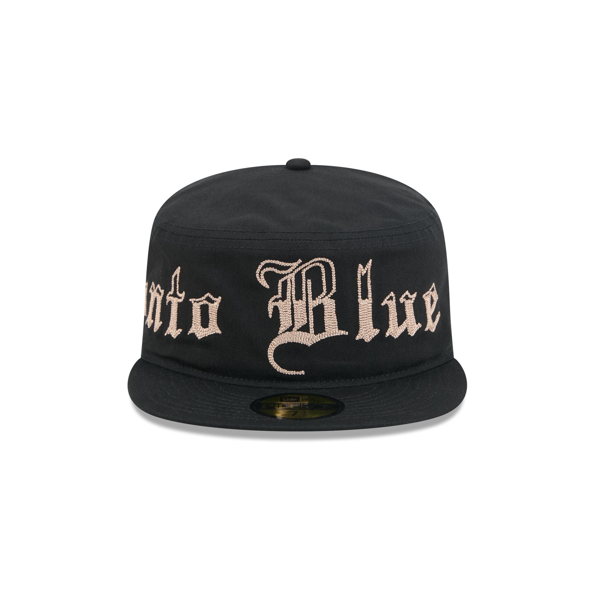 Toronto Blue Jays Gothic Lettering Pillbox Hat